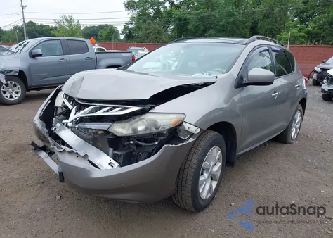 2012 Nissan Murano Sl z USA, uszkodzony, nr VIN JN8AZ1MW8CW224069